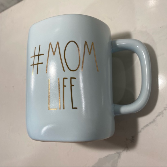 Rae Dunn Hashtag Mom Life Light Blue Mug - Picture 8 of 10